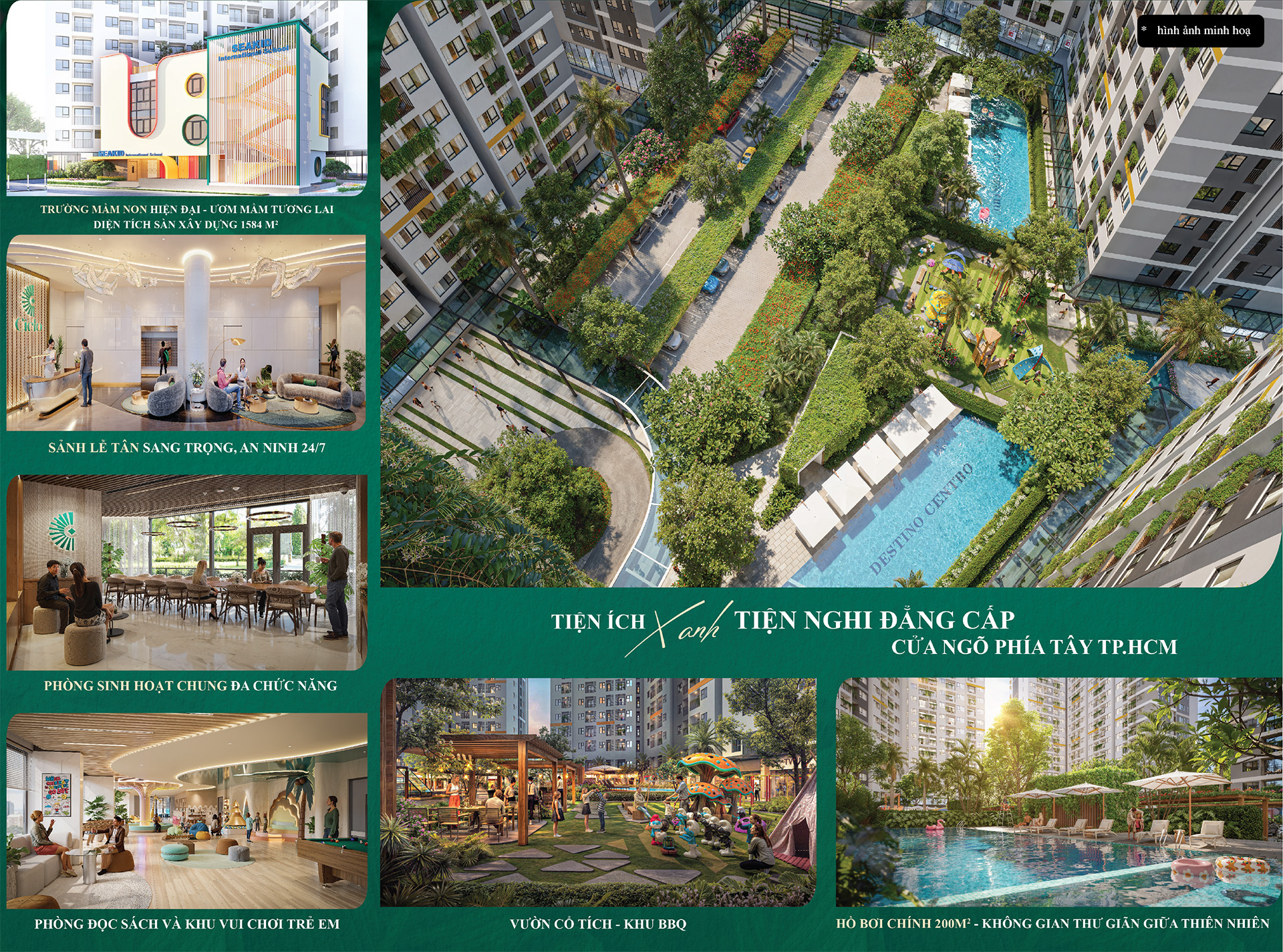 tiện ích Destino Centro