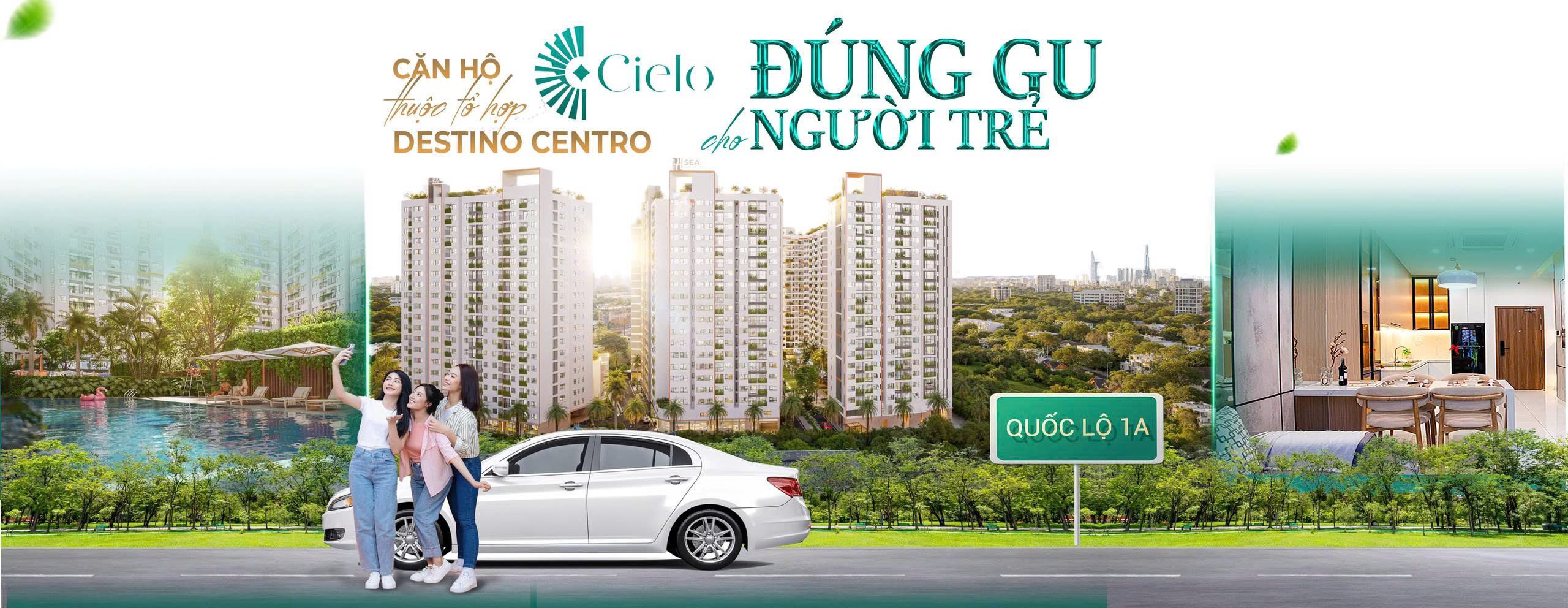 Banner Căn hộ chung cư Cielo Destino Centro Bến Lức Long An