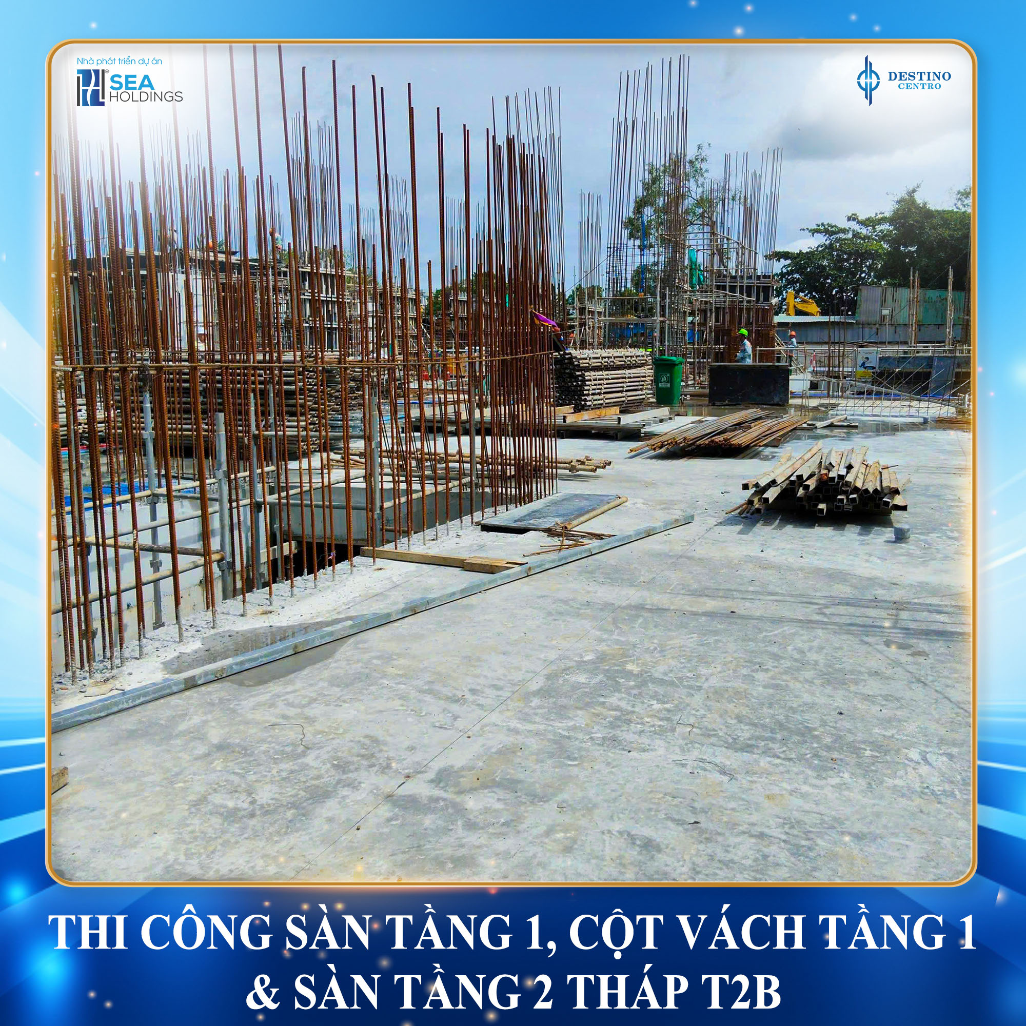 tiến độ Destino Centro tháng 09/2025