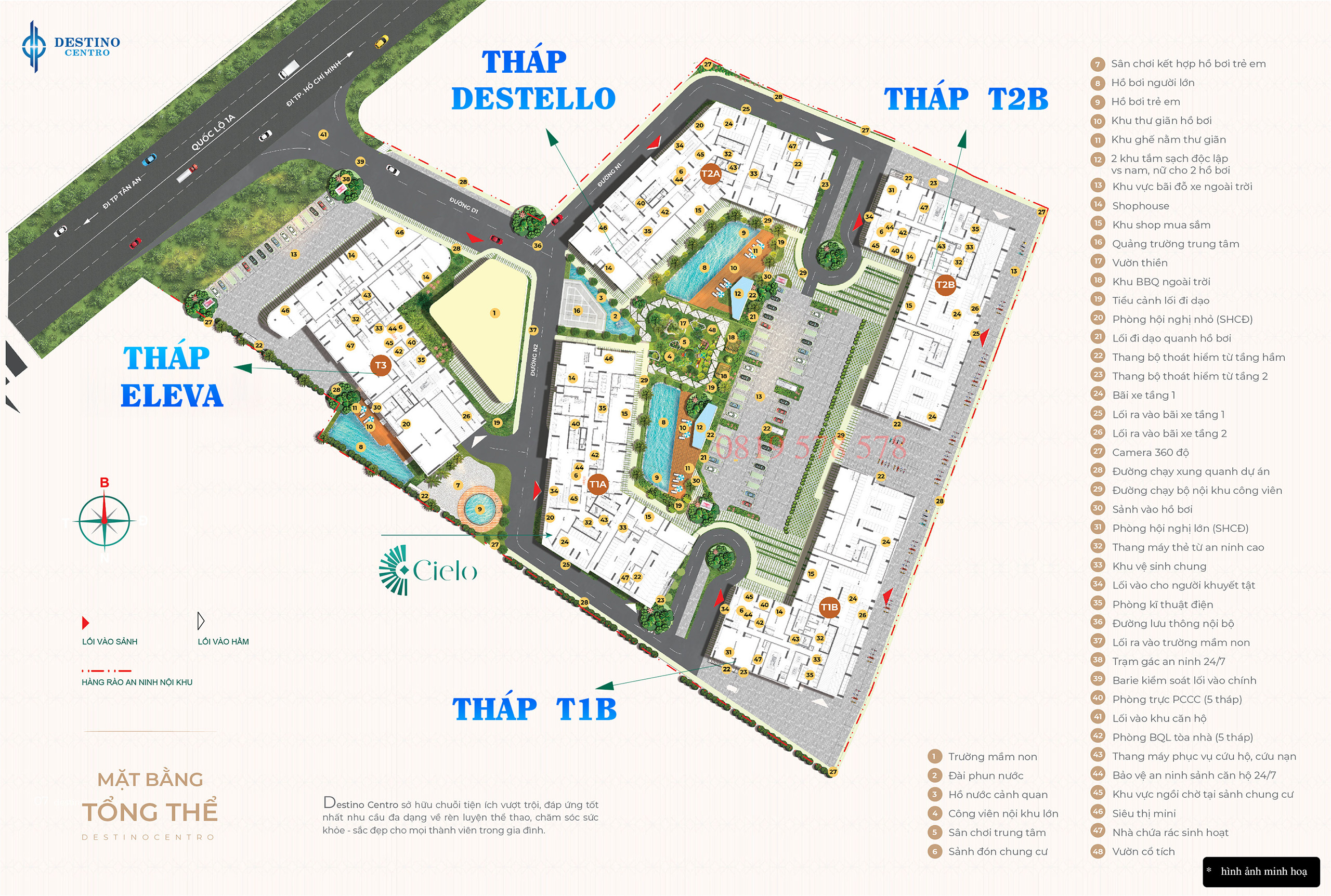 Căn hộ Destino Centro Bến Lức Tây Ninh Seaholding Group