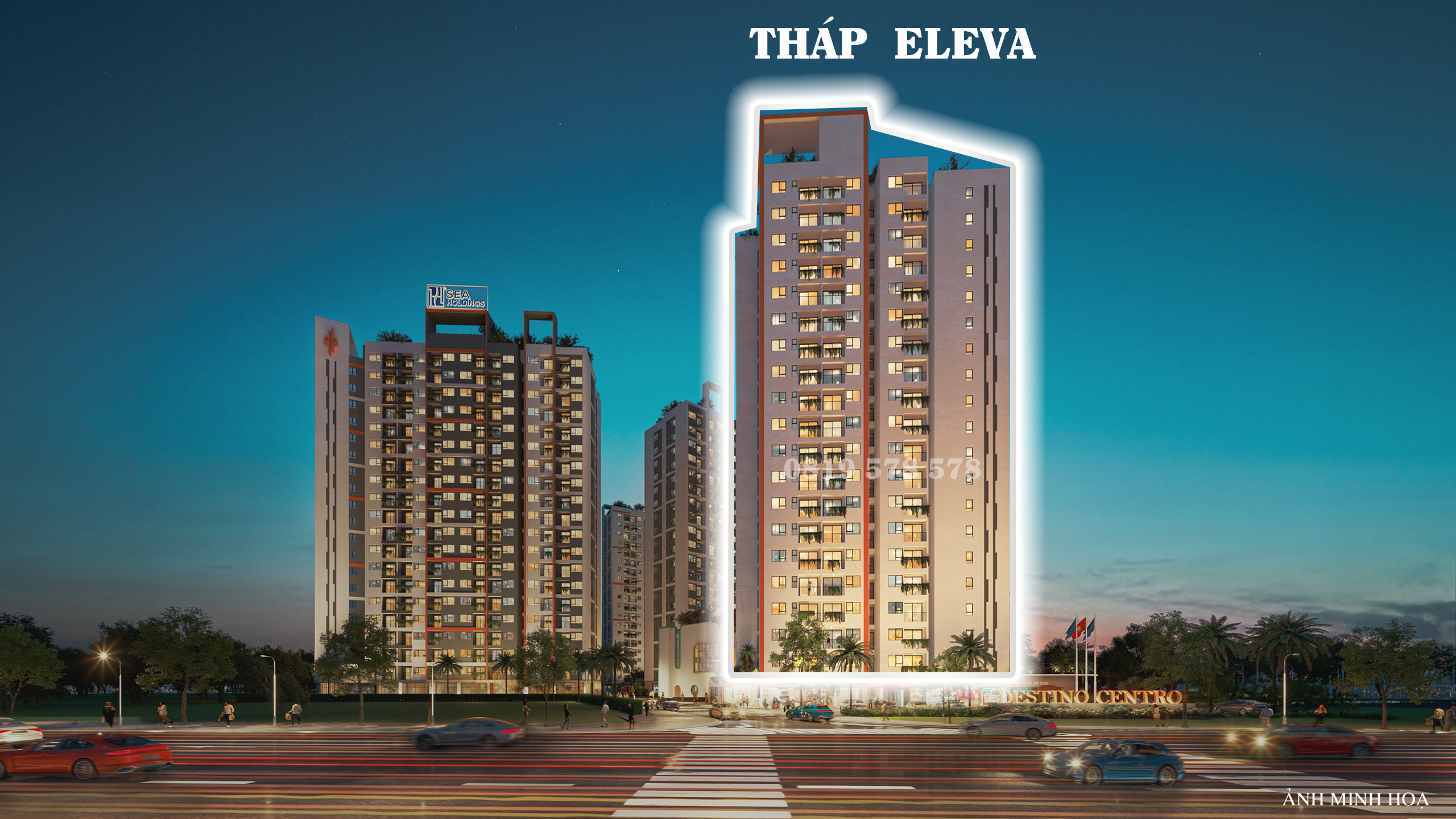 Căn hộ Destino Centro Bến Lức Tây Ninh Seaholding Group