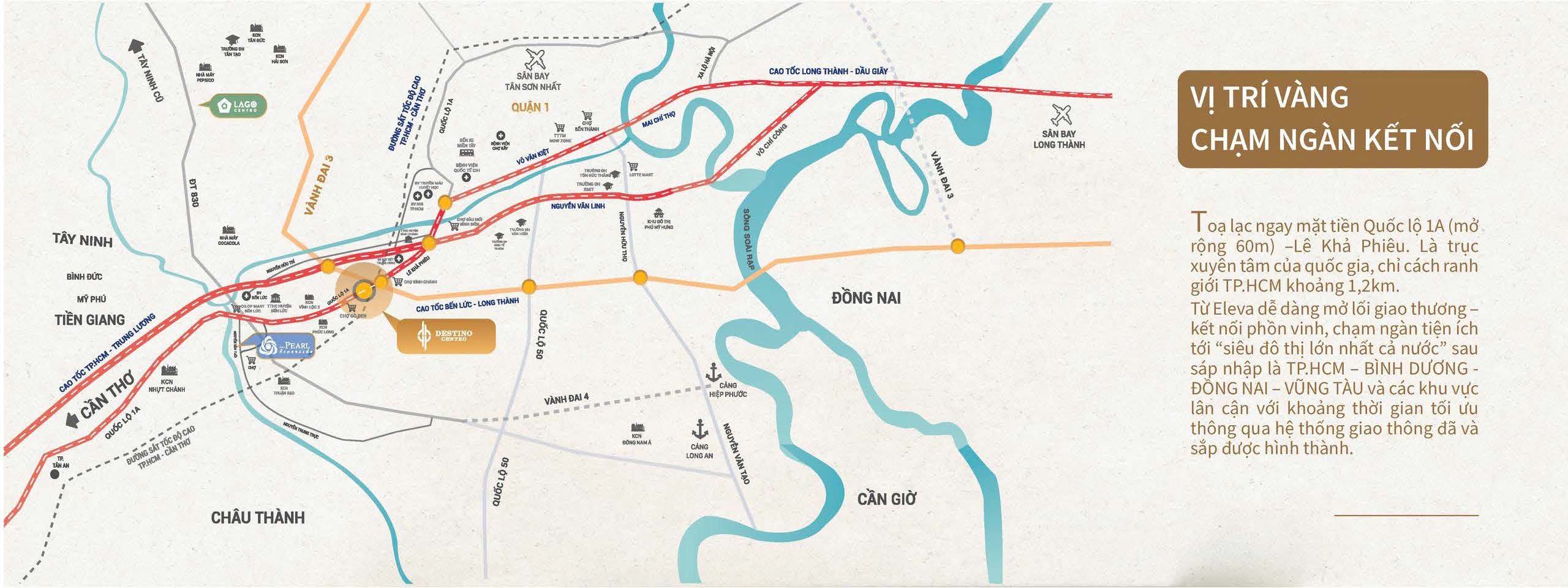 vị trí tháp eleva