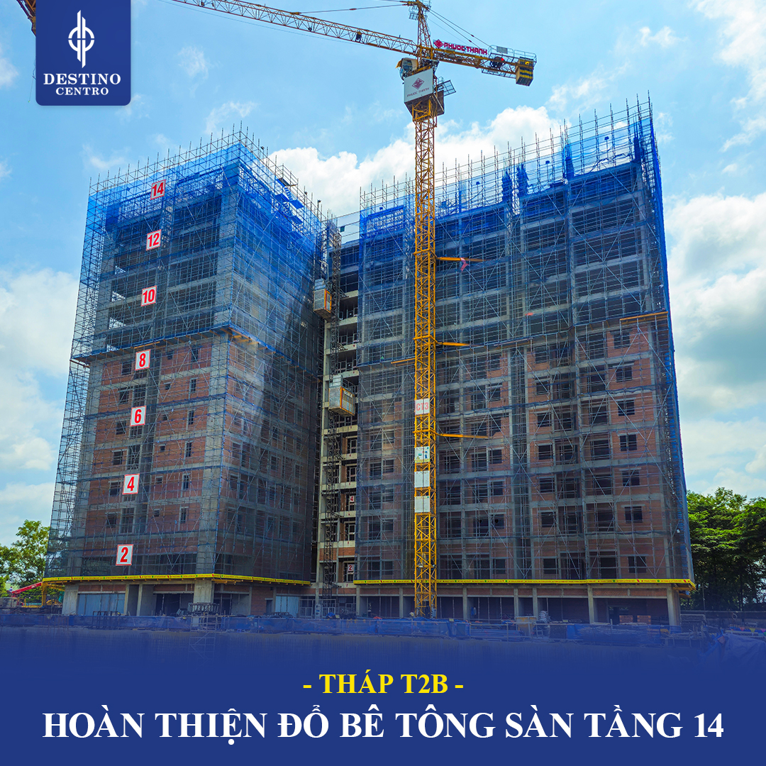 tiến độ hạ tầng Destino Centro tháng 02/2026