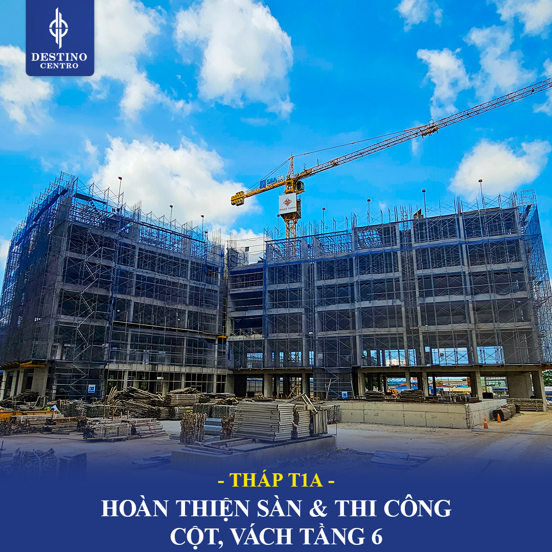 tiến độ hạ tầng Destino Centro tháng 02/2026
