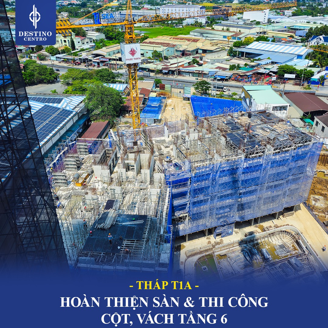 tiến độ hạ tầng Destino Centro tháng 02/2026