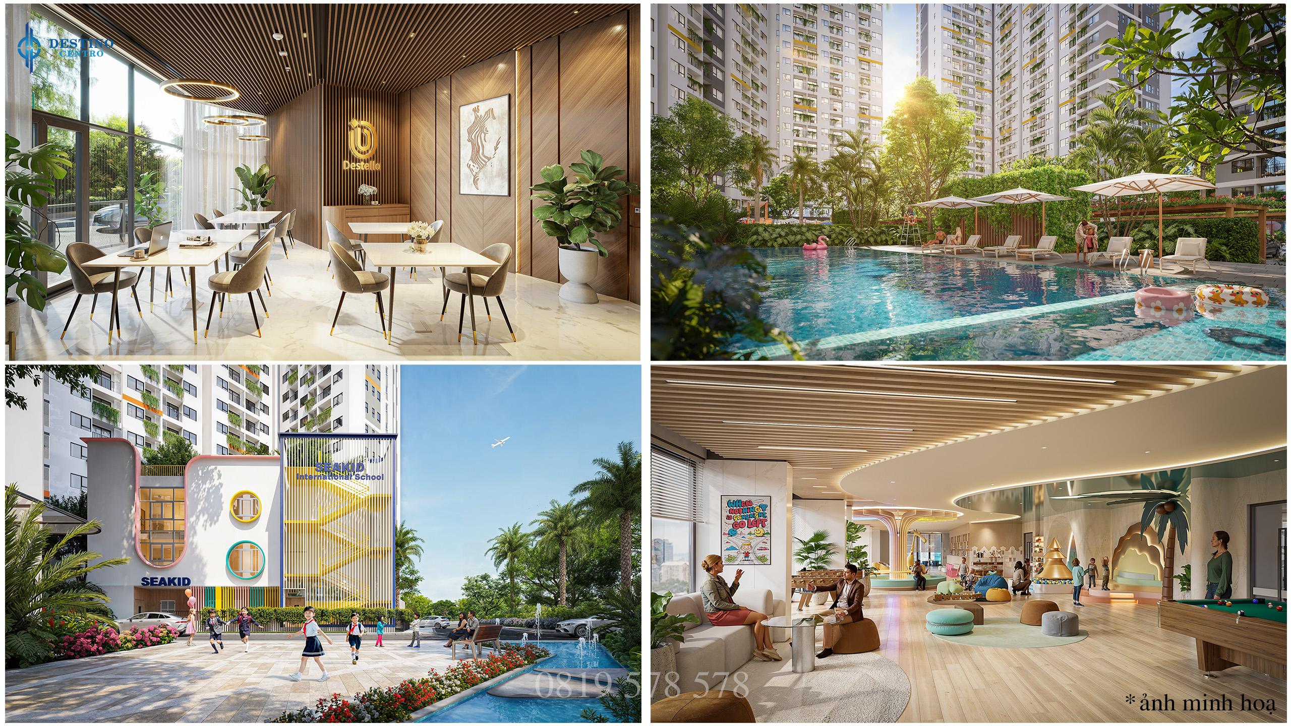 Nhờ layout căn hộ gọn gàng và đa dạng diện tích, tháp Eleva phù hợp cho nhiều mục đích: Gia đình trẻ cần căn hộ vừa túi tiền Nhà đầu tư khai thác cho thuê Người làm việc tại các khu công nghiệp gần dự án Các căn hộ được thiết kế tối ưu không gian sinh hoạt, đầy đủ phòng khách – bếp – phòng ngủ – ban công.