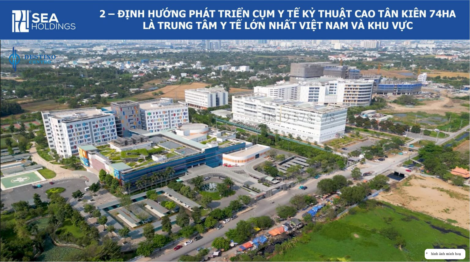 Căn hộ Destino Centro Bến Lức Tây Ninh Seaholding Group